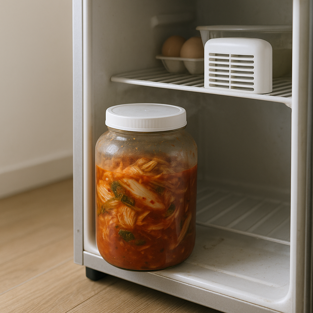 냉장고 김치냄새, 탈취제보다 칸 배치가 먼저입니다