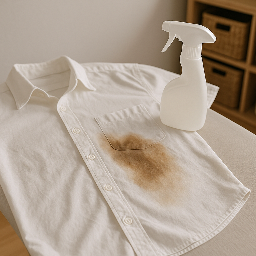 얼룩 제거제 썼는데 번졌다면: 순서가 잘못됐을 가능성