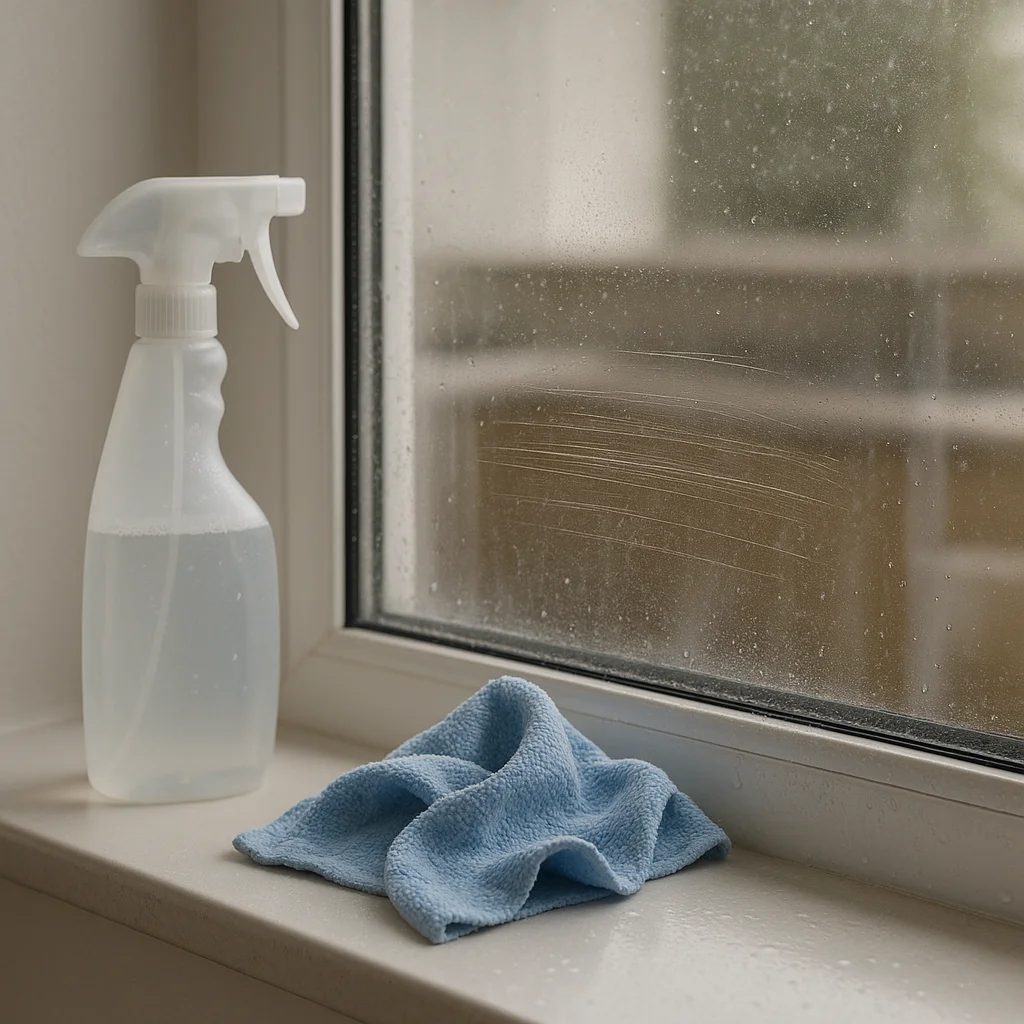 유리창 세정제, “이 천” 쓰면 미세 스크래치가 쌓입니다