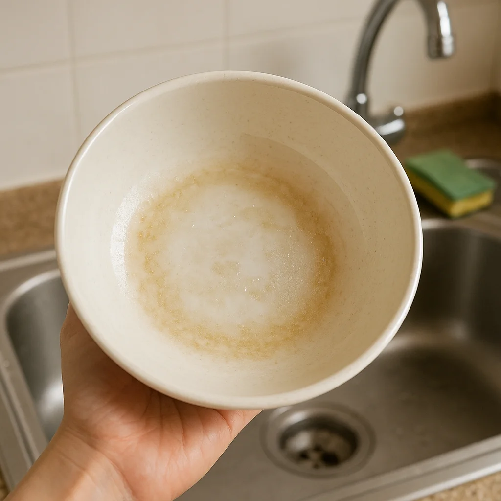 설거지 후 그릇에 비린내, 세제보다 ‘물때’가 원인일 때