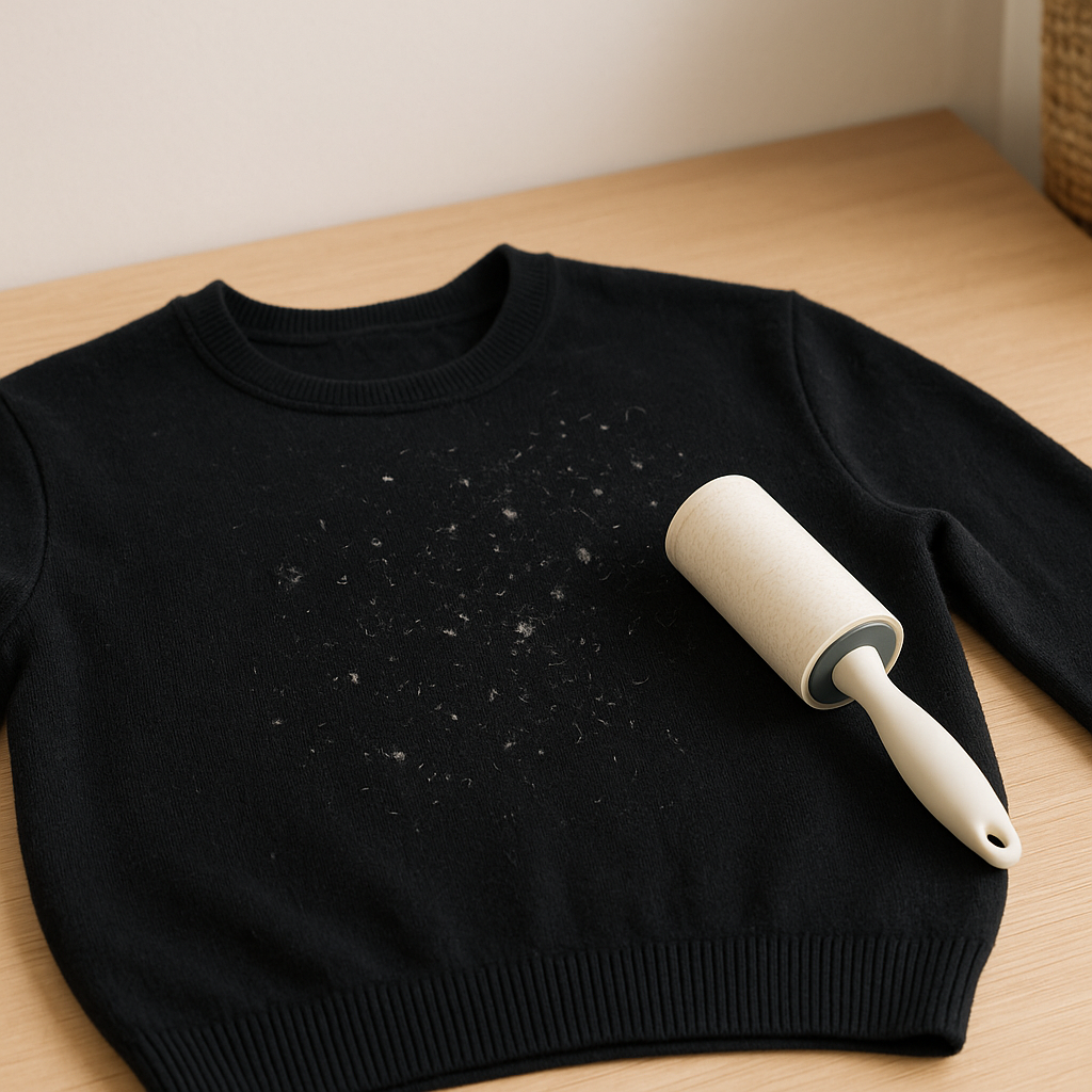 검은 옷에 하얀 보풀, 제거보다 예방이 쉬운 루틴