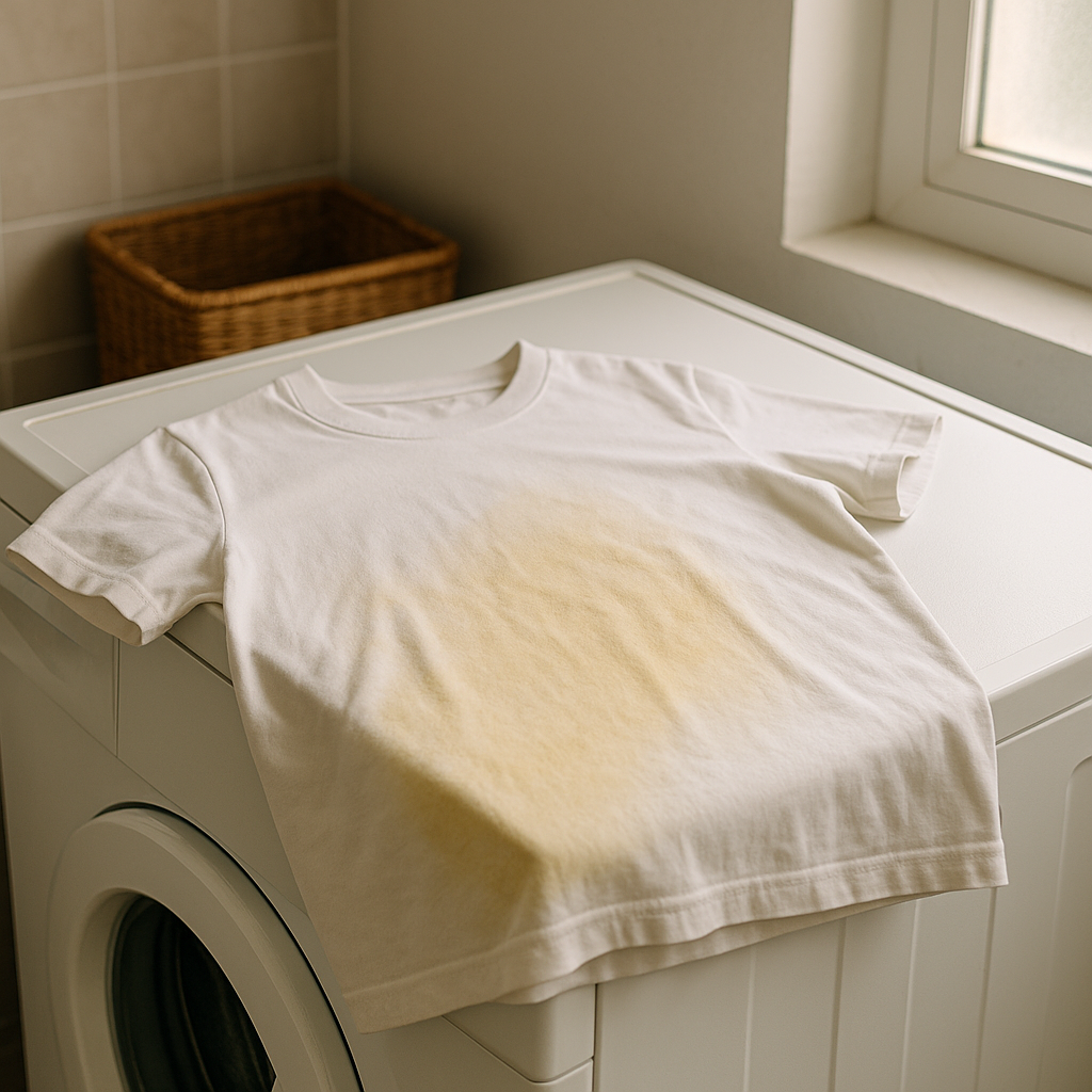 흰옷 누렇게 되는 집, 표백제가 아니라 ‘보관’이 원인일 때