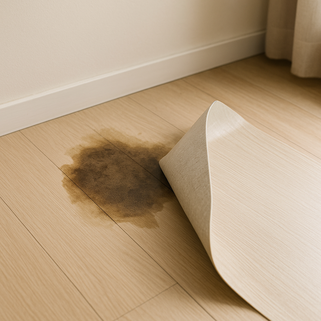 장판 아래 습기 의심될 때: 뜯기 전에 확인하는 방법