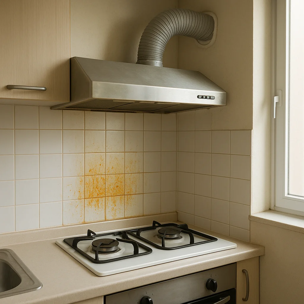 원룸 주방 기름때, 청소보다 먼저 해야 할 ‘환기 설계’