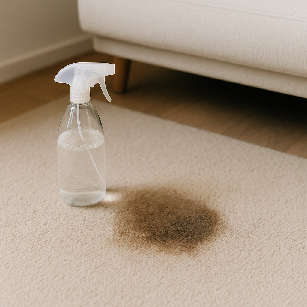 카펫 냄새, 표면 세척보다 먼저 테스트할 포인트