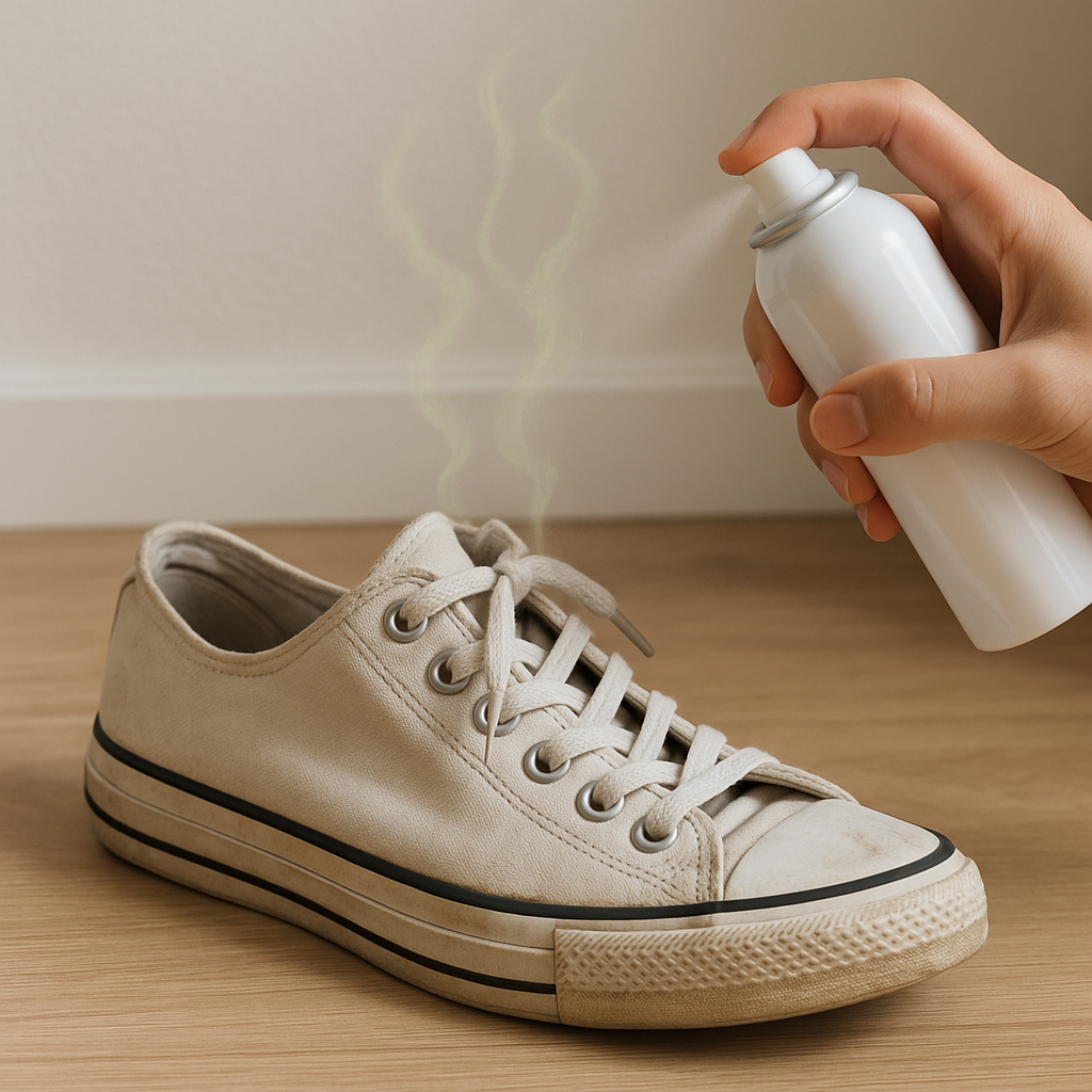 신발 냄새, 뿌리는 스프레이가 더 심하게 만드는 경우
