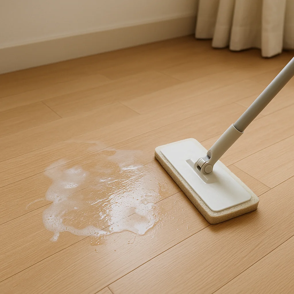 장마철 바닥 끈적임, 세제보다 ‘헹굼’이 더 중요할 때