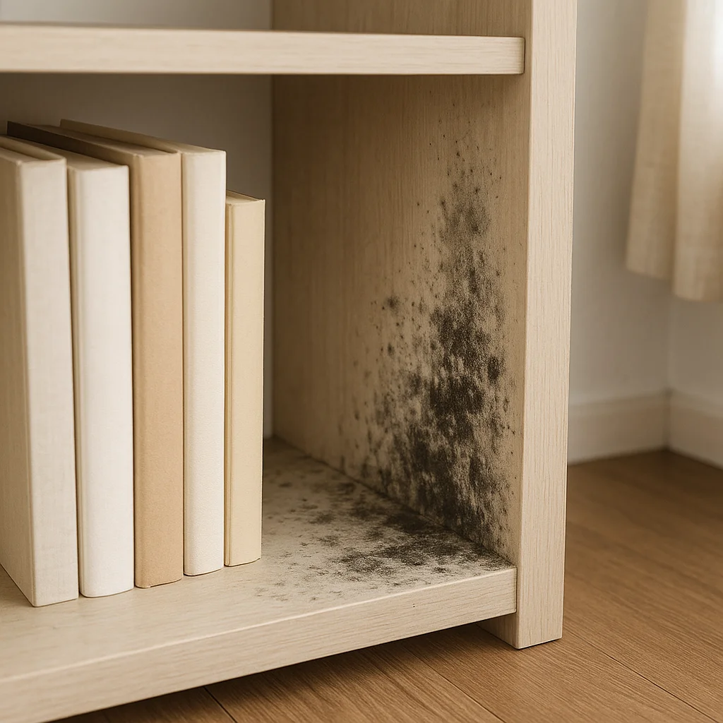장마철 책장 곰팡이, 종이류는 방법이 달라요